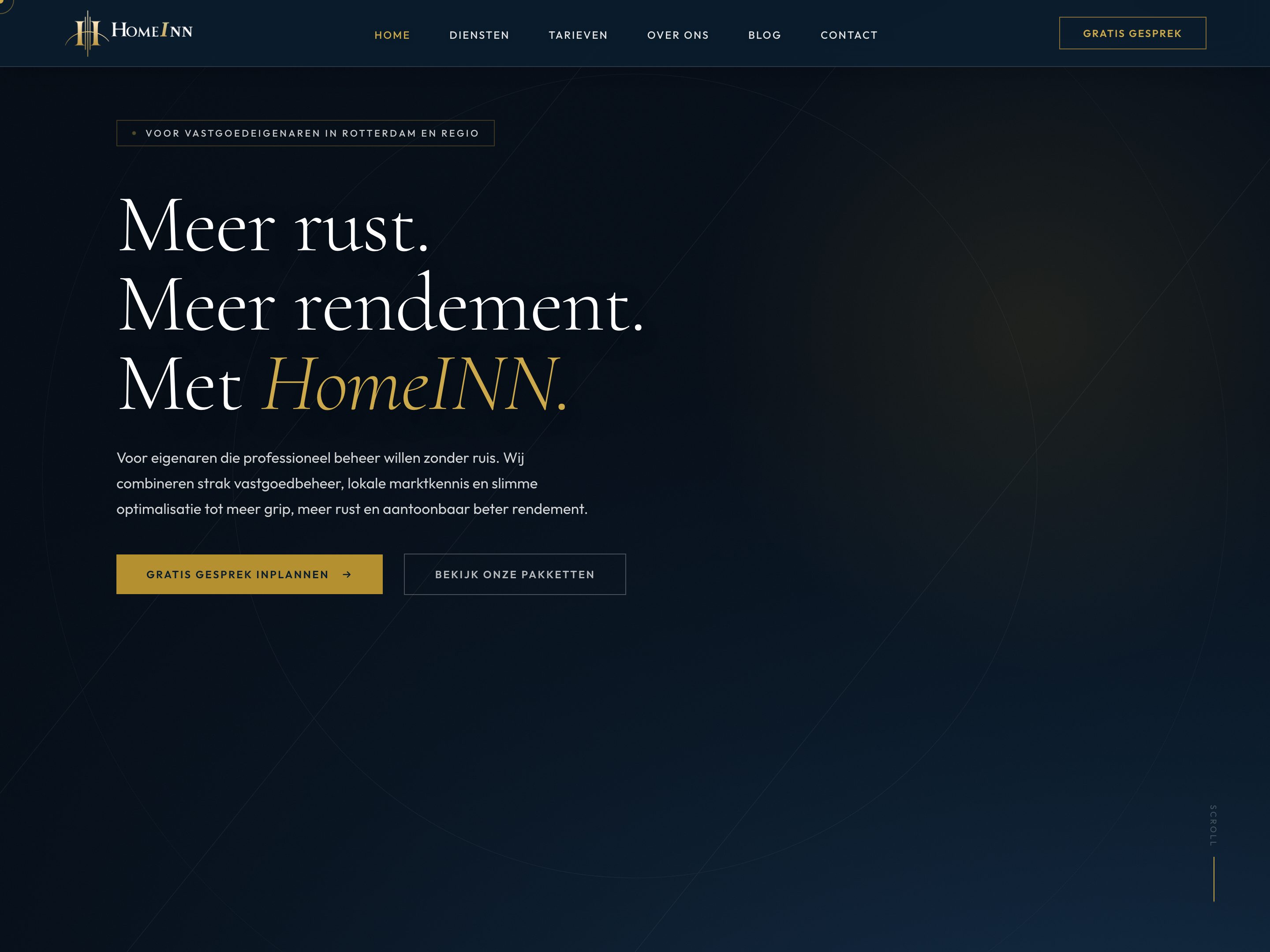HomeINN — website door MAAS·studio
